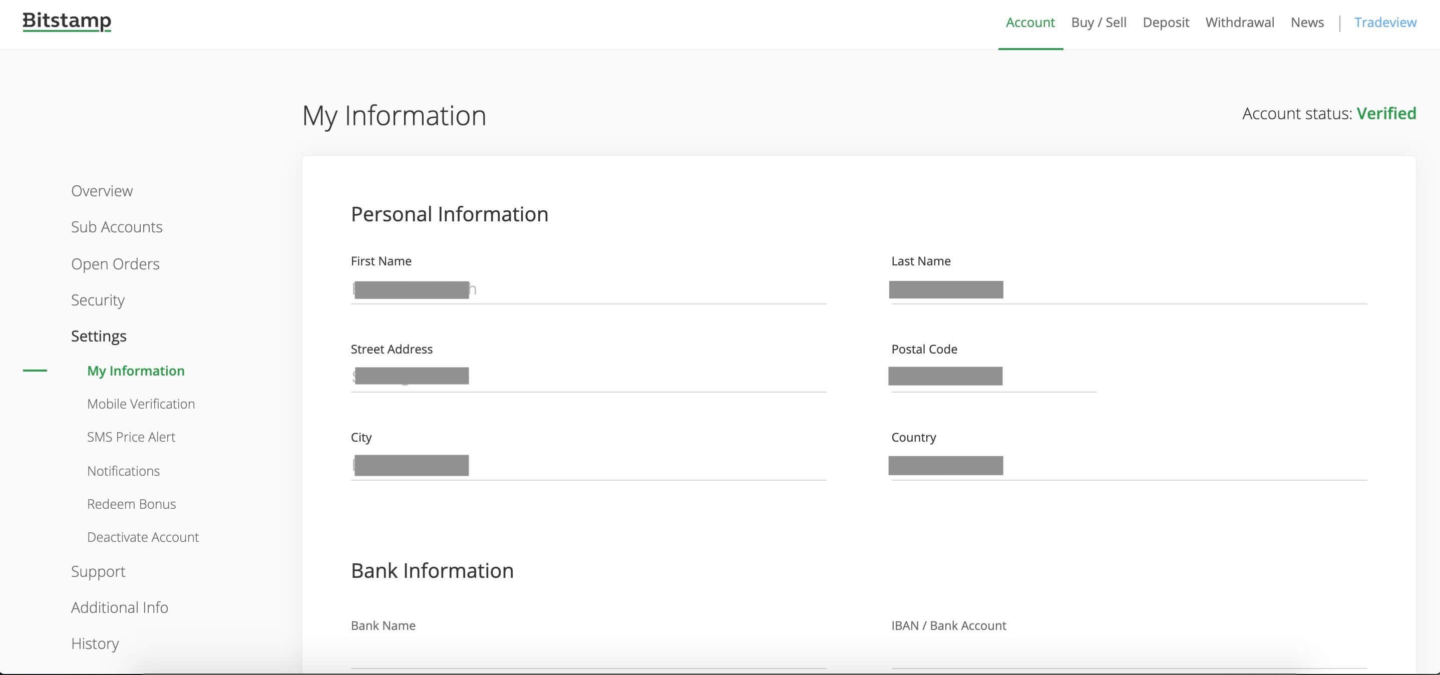 bitstamp transfer to bank